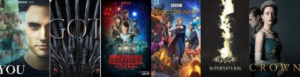 assorted TV series