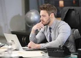 Liam on computer