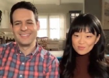 Andrew Leeds and Alice Lee of "Zoey's Extraordinary Playlist" on NBC