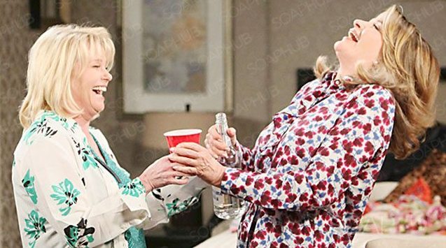 Adrienne and Marlena laughing