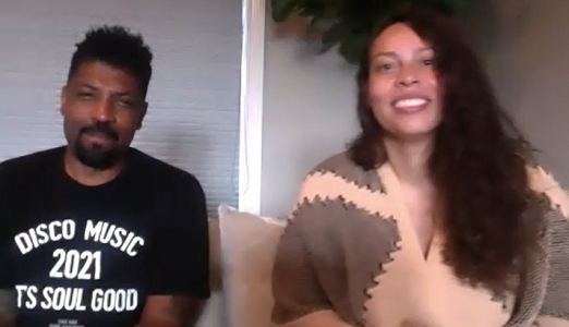 Deon Cole and Kelley Kali