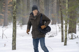Dexter in the snow in "Dexter: New Blood" on Showtime