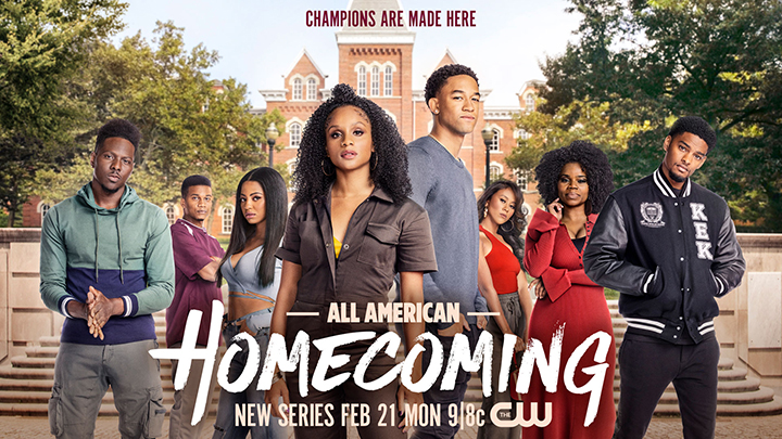 "All-American: Homecoming" poster