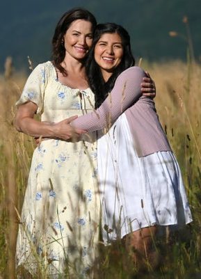 Erica Durance and Lindsay Navarro