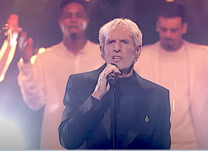 Michael Bolton singing in "American Song Contest" March 21, 2022