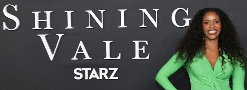 Merrin Dungey attends the premiere of her new Starz series Shining Vale on Monday (February 28) at the TCL Chinese Theatre in Hollywood.