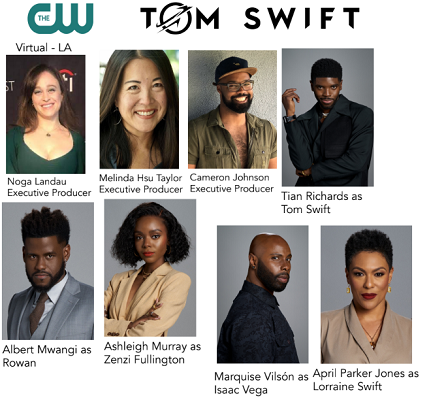 Panel for "Tom Swift" on The CW