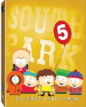 South Park Season 5 DVD Cover