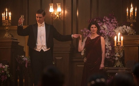 Irons and Rooper in "Flowers in the Attic: The Origin" on Lifetime