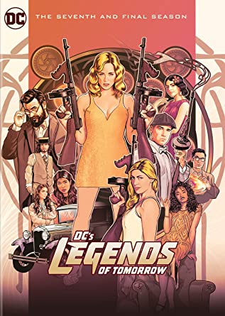 "DC's Legends of Tomorrow - The Seventh and Final Season" DVD cover