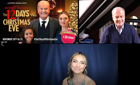 Interview with Kelsey and Spencer Grammer of "The 12 Days of Christmas Eve" on Lifetime