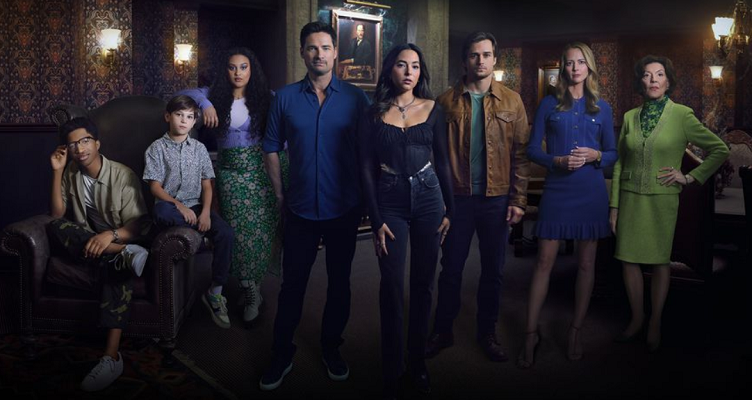 The cast of "The Watchful Eye" on Freeform