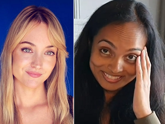 Christina Wolfe plays Cat Brandice and Shalini Peiris plays Dr. Sanjivni Kabir in the new SYFY original series “The Ark.”