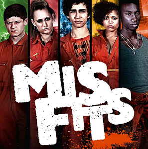 British TV show "Misfits," season 1