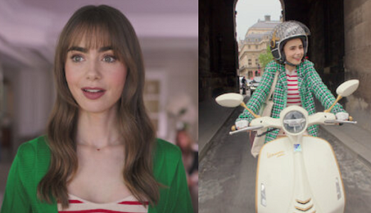 "Emily in Paris" photos from Netflix