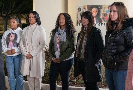 Beauvais and other cast in "Black Girl Missing" on Lifetime
